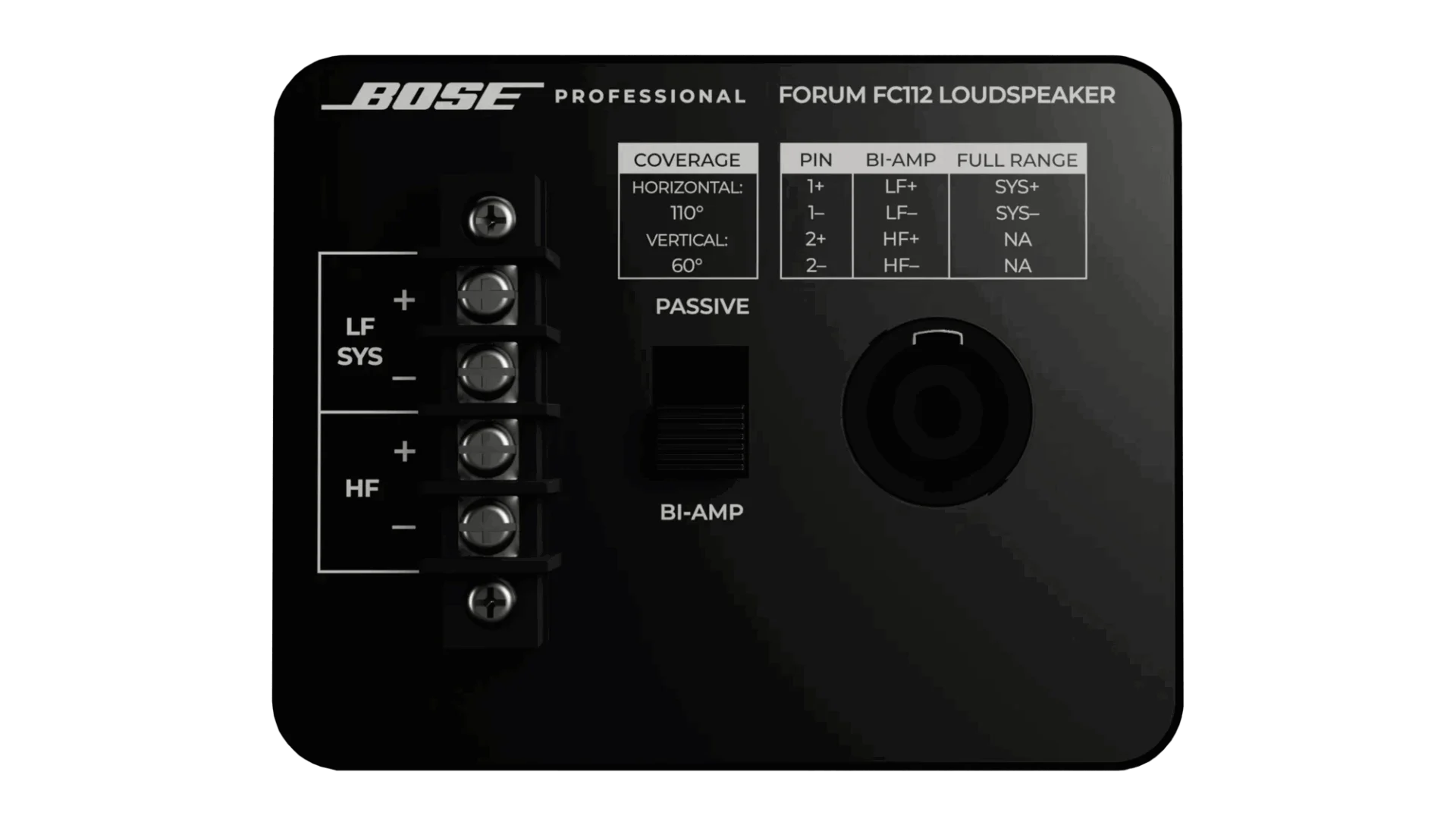 Bose Forum FC112 - monikäyttökaiutin - Image 3
