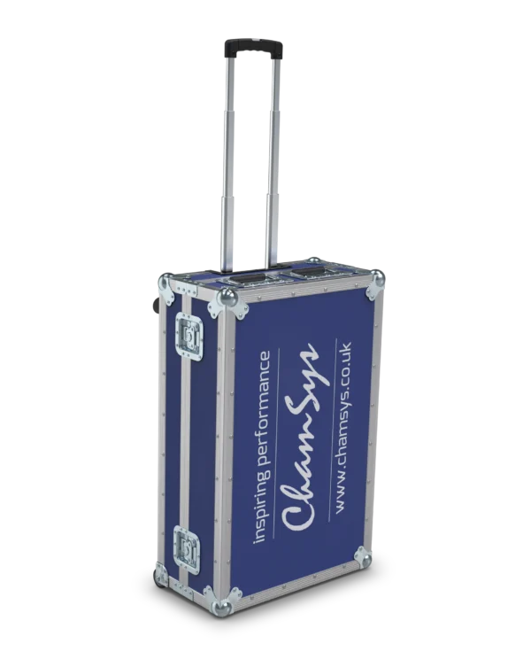 ChamSys flight case MagicQ MQ250M -valopöydälle