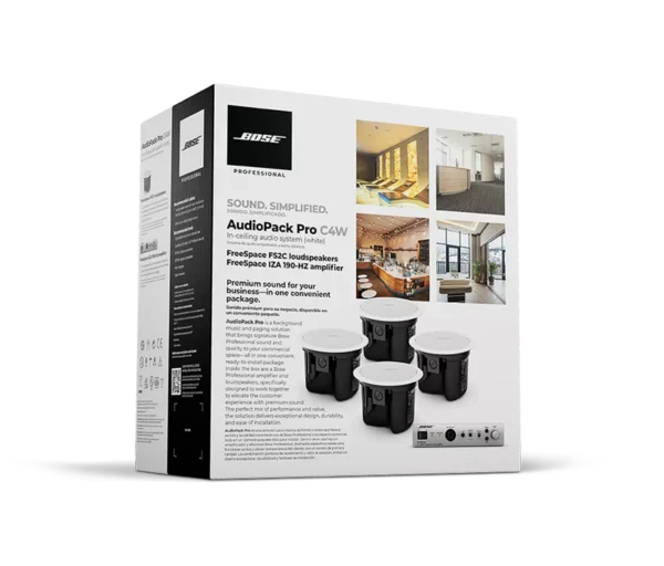 Bose AudioPack Pro C4W - äänijärjestelmäpaketti, valkoinen