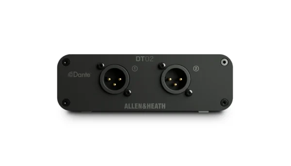 Allen & Heath DT02 - 2 lähdön Dante-liitäntä
