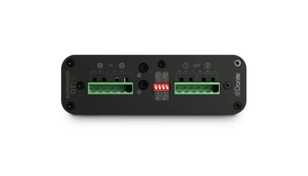 Allen & Heath DT22-M - 2/2 Dante-liitäntä Phoenix-liittimin