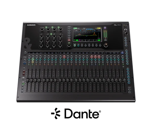 Allen & Heath Qu-6D - digitaalimikseri, 24 tuloa ja Dante