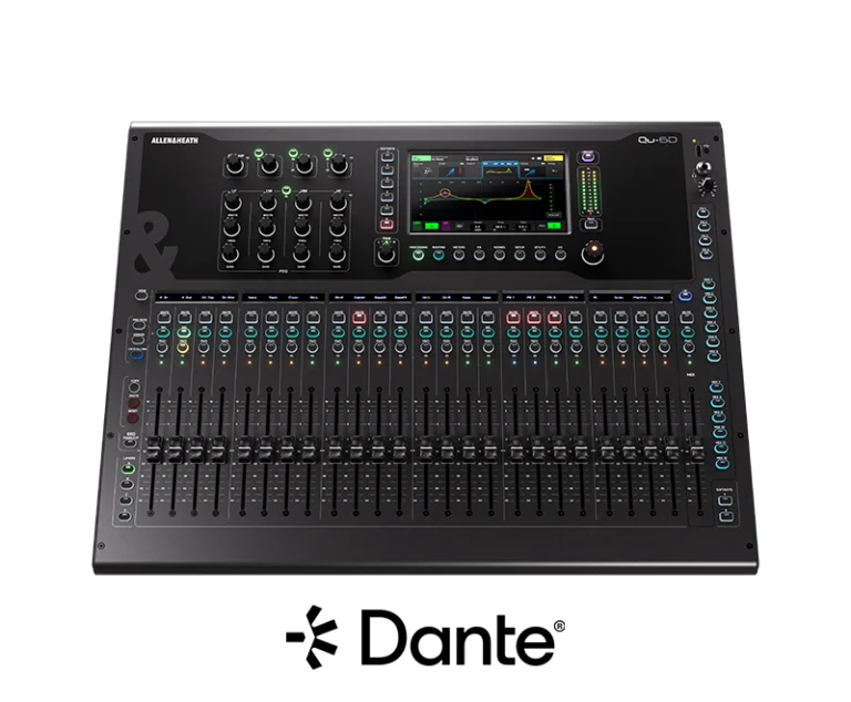 Allen & Heath Qu-6D - digitaalimikseri, 24 tuloa ja Dante