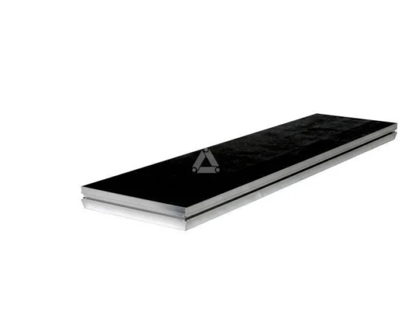 StageDex BasicLine 2 × 0,5 m - lavaelementti, musta