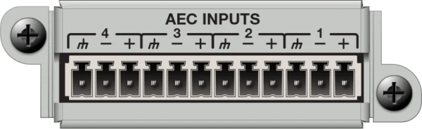Symetrix 4 Channel AEC In Card - AEC-tulokortti