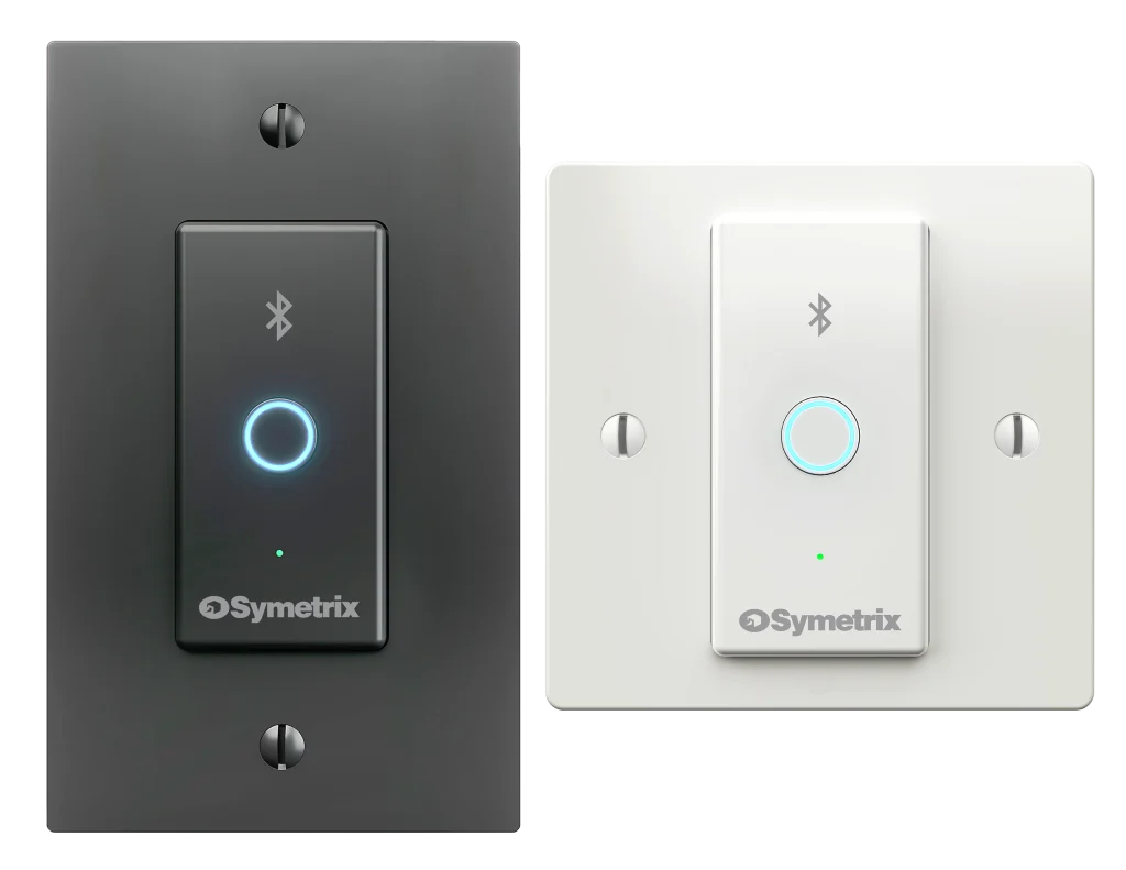 Symetrix xIO Bluetooth, valkoinen, UK - Dante-päätepiste