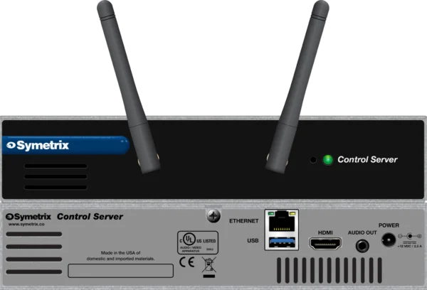 Symetrix Control Server - ohjauspalvelin selainohjaukseen