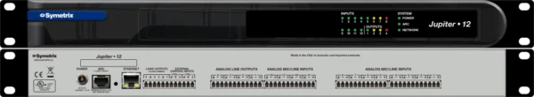 Symetrix Jupiter 12 - DSP-prosessori (kiinteä arkkitehtuuri)