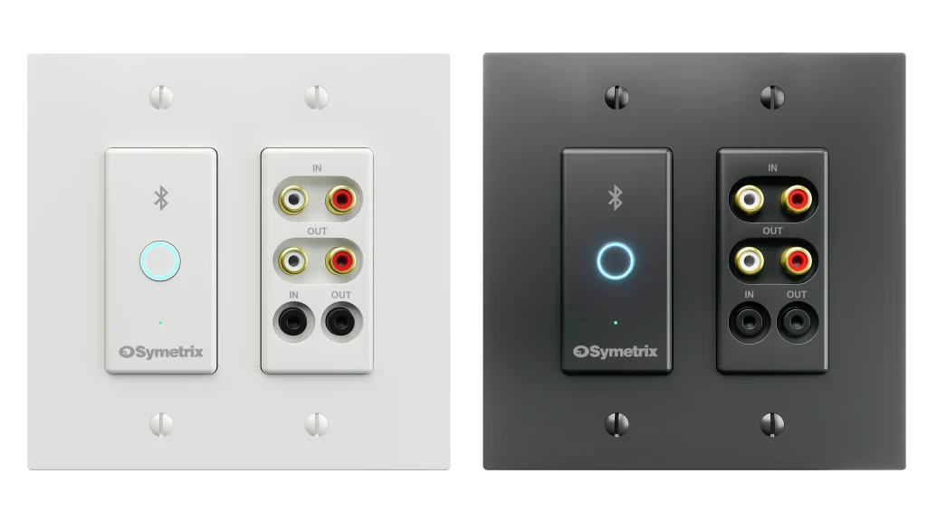 Symetrix xIO Bluetooth RCA-3.5, valkoinen - Dante-päätepiste