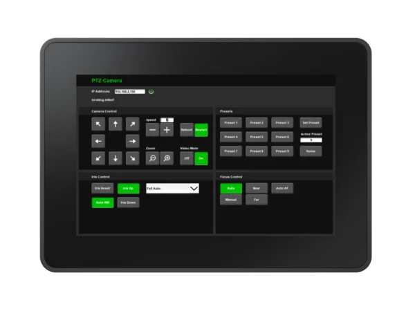 Symetrix T-7 Glass - 7 tuuman kosketusnäyttöohjain (PoE+)