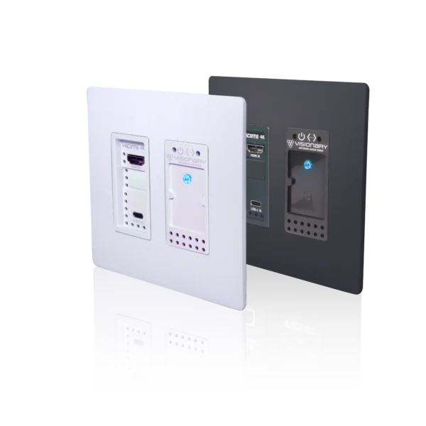 Visionary DuetE5-WP-C-BT - USB-C-seinälähetin, BT (valkoinen)