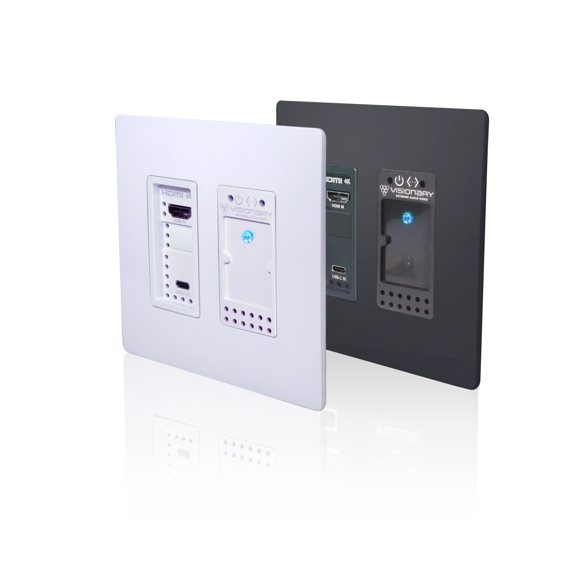Visionary DuetE5-WP-C-BT - USB-C-seinälähetin, BT (valkoinen)