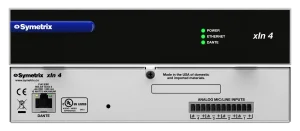 Symetrix xIn 4 - Dante-I/O-laajennus, 4 mic/line-tuloa, PoE