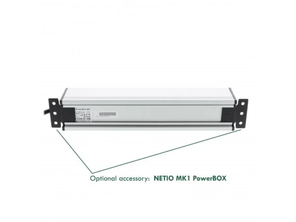 NETIO MK1 PowerBOX - seinäkiinnike PowerBOX-virtakiskolle