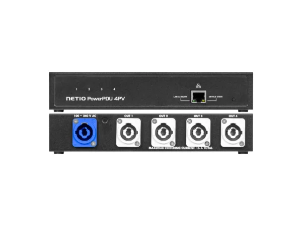 NETIO PowerPDU 4PV - älykäs PDU, 4 × powerCON
