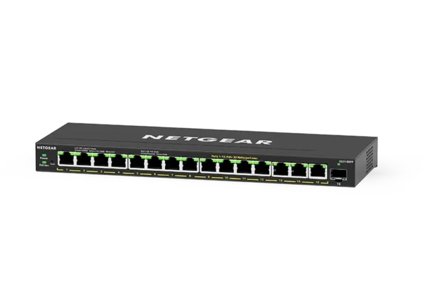 NETGEAR GS316EP - kevythallittava 16-porttinen PoE+-kytkin