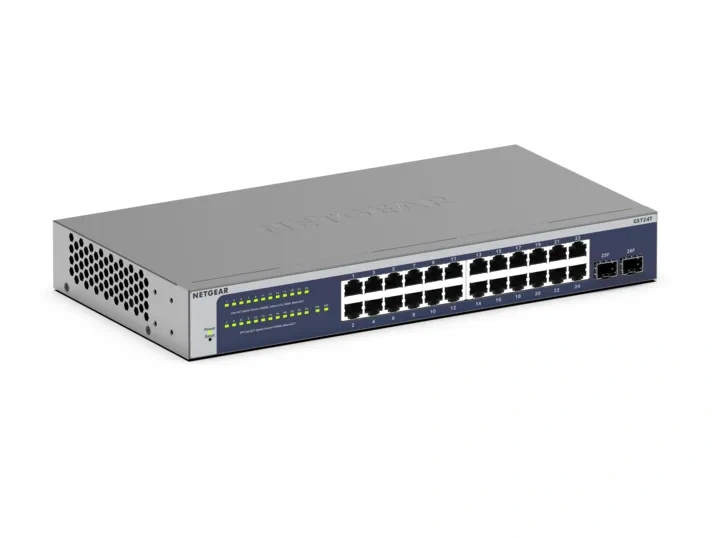NETGEAR GS724T - 24-porttinen smart-hallittava kytkin
