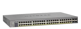 NETGEAR GS752TP - 48-porttinen smart PoE+-kytkin, 380 W