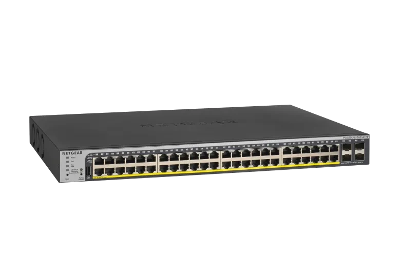 NETGEAR GS752TPP - 48-porttinen smart PoE+-kytkin, 760 W