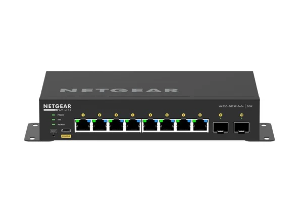 NETGEAR M4250-8G2XF-PoE+ - hallittava PoE+-verkkokytkin