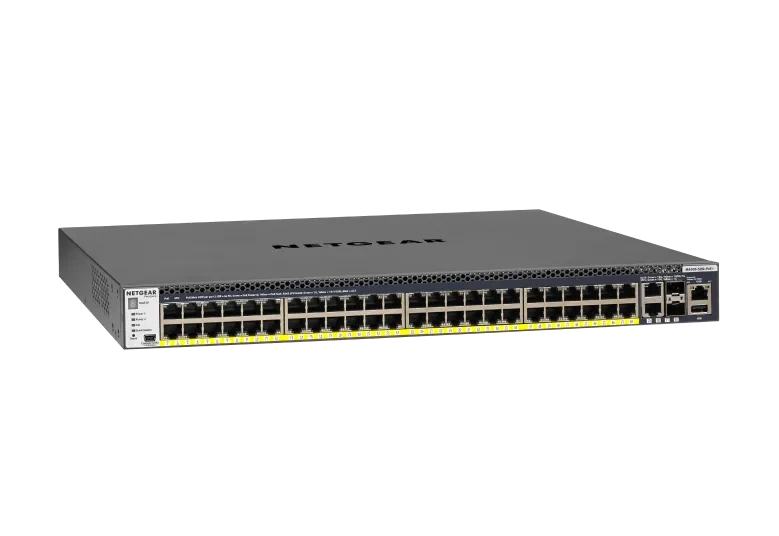 NETGEAR M4300-52G-PoE+ (APS550W) - hallittava PoE+-kytkin
