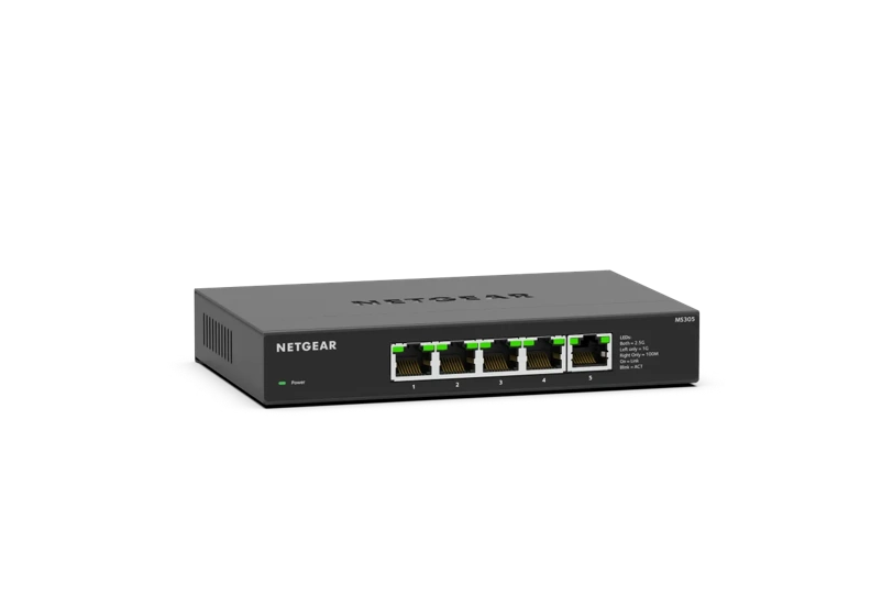 NETGEAR MS305 - 5-porttinen hallitsematon 2,5G-kytkin