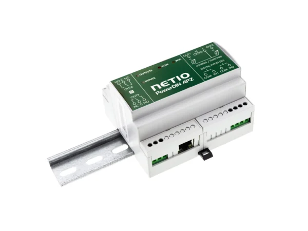 NETIO PowerDIN 4PZ - DIN-kiskon energiamittari releillä