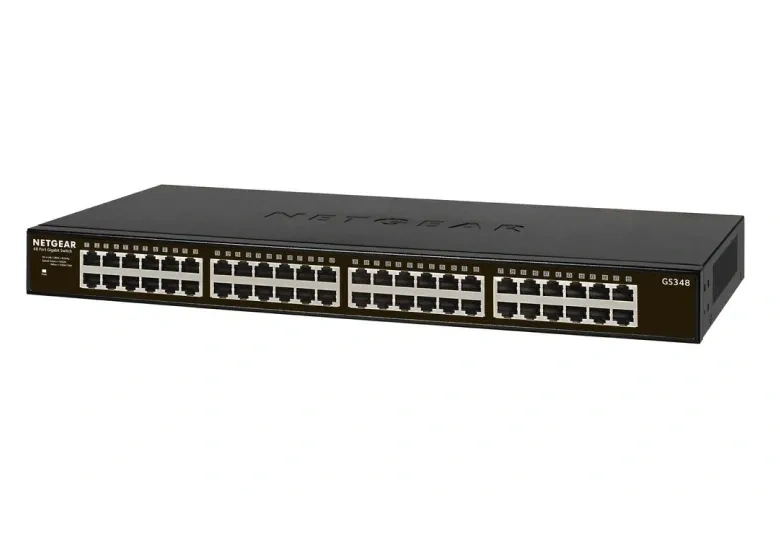 NETGEAR GS348 - 48-porttinen hallitsematon Essentials-kytkin